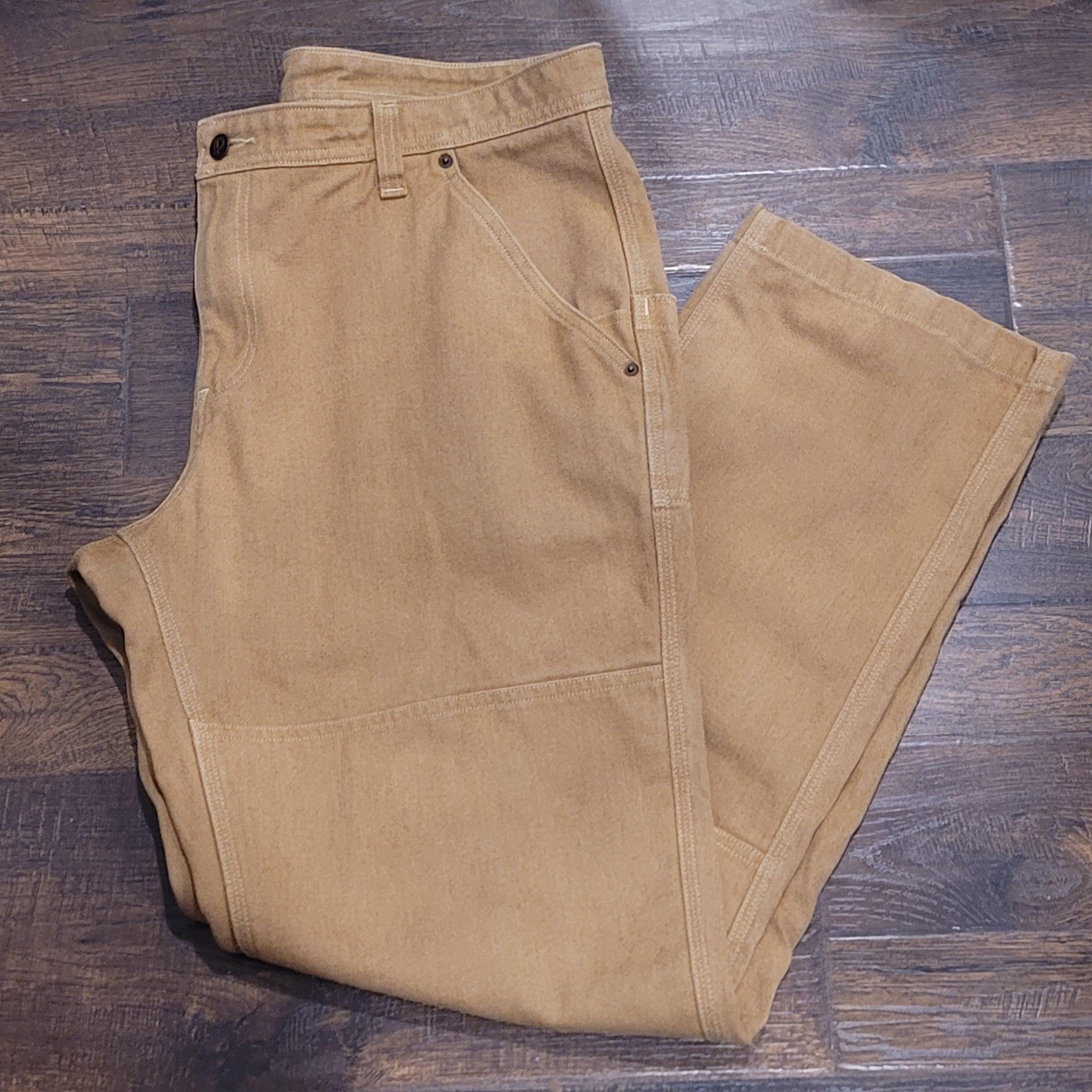 Patagonia Buckle Back Double Knee Pants Women's Sz 18 Tan - Etsy