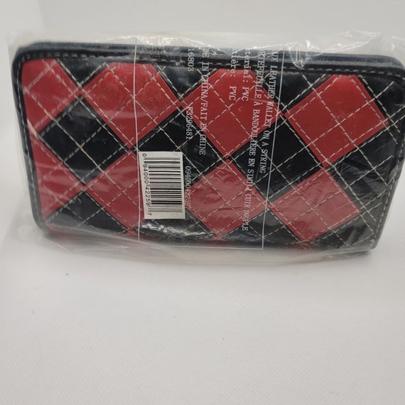 LV Leather Checkers Wallet for Men