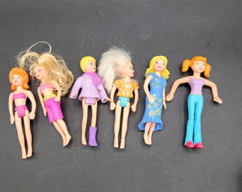 Vintage Polly Pocket Disney Dolls lot