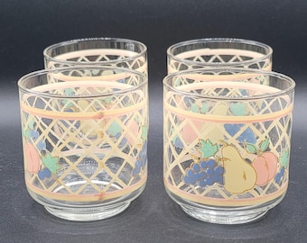 MCM Drinking Glasses Libbey Orange Juice Cold Drink