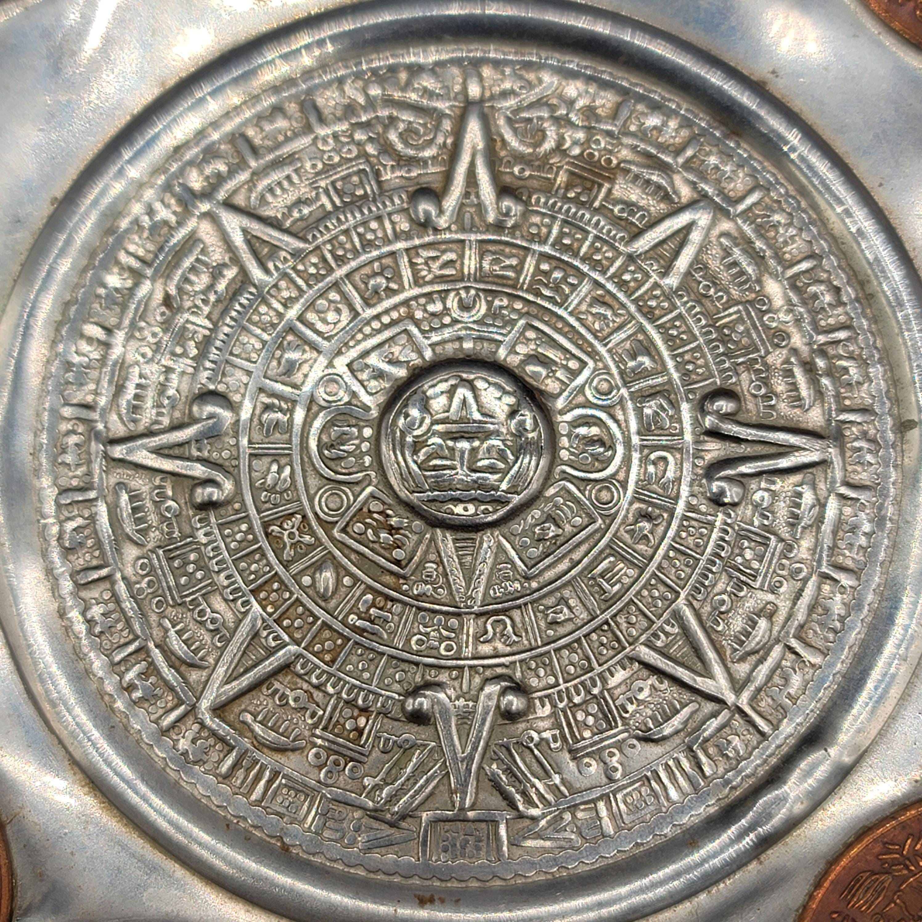 ヴィンテージ メキシコ コイン灰皿 ハンドメイド メタル - Etsy 日本