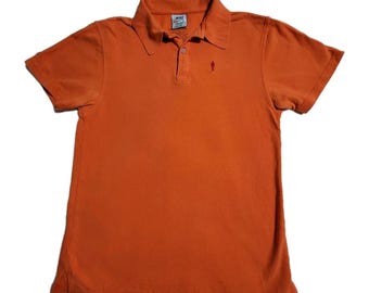 Vintage Rare Nike Polo Shirt Size Small Short Sleeve 1990s Summer Comfort