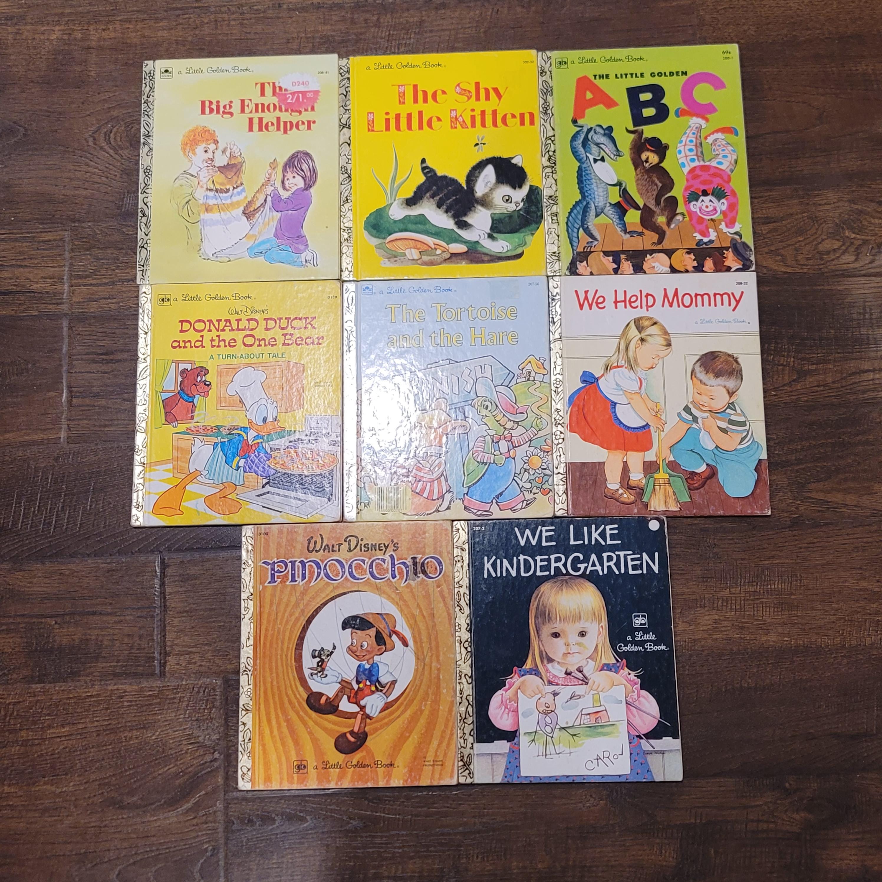 Vintage the Little Golden Book Children Stories Lot 8 - Etsy Israel