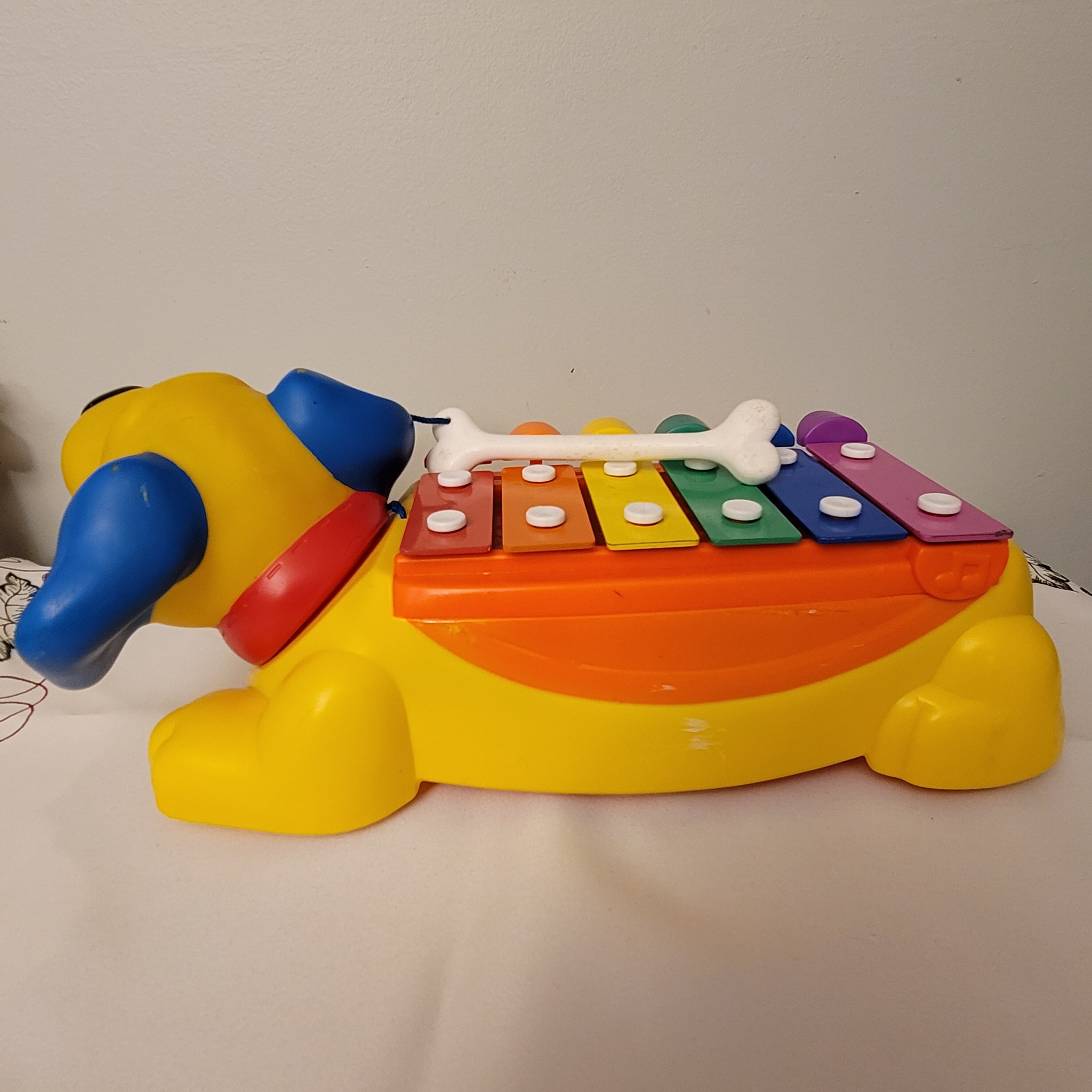 Fisher Price Dog Xylophone With Dog Bone Vintage 2002 Etsy