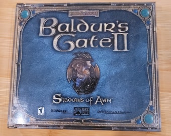 Baldurs Gate II DVD Shadows of Amn 2000 Computer Game