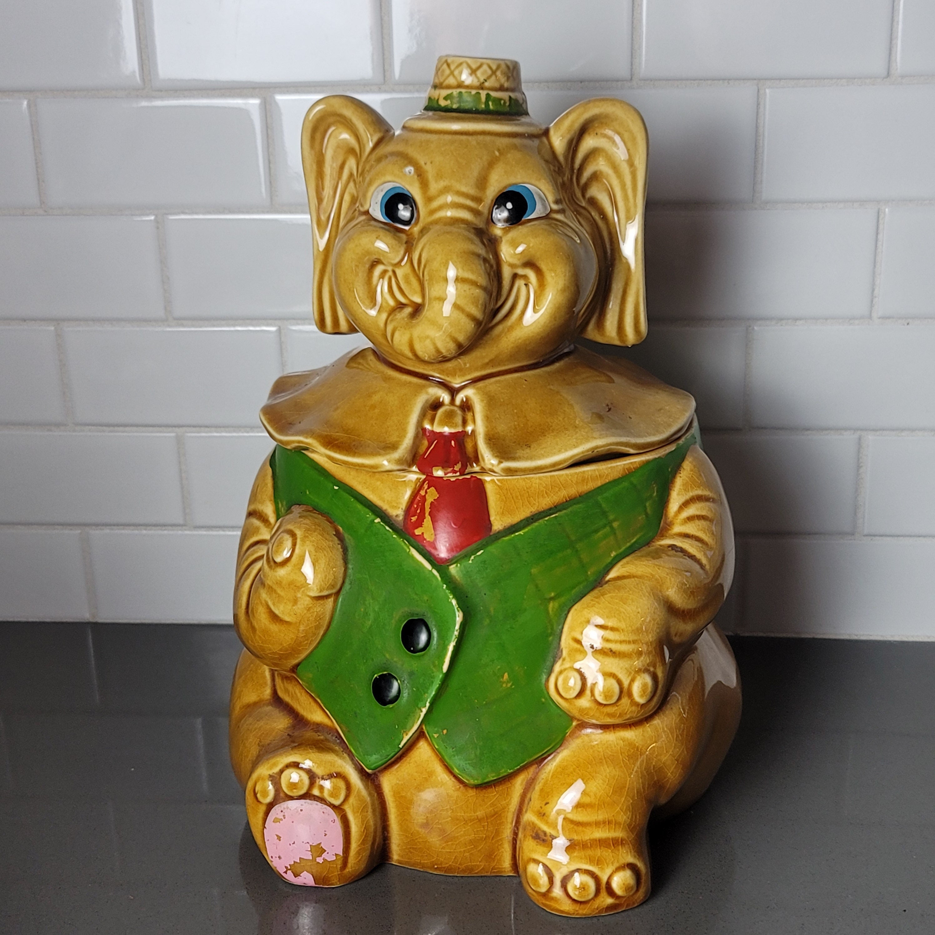 Vintage cookie jars - Etsy 日本 Vintage cookie jars - Etsy 日本
