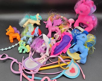 Veel vintage My Little Pony-poppenaccessoires