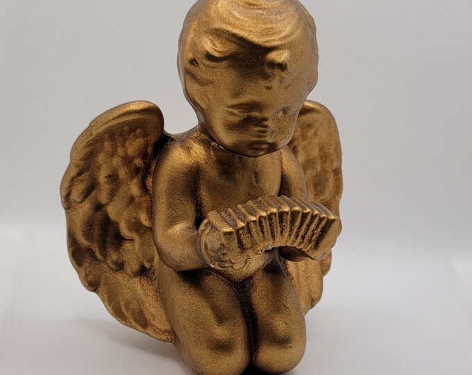Cherub Angel Figurine, Victorian Cherub Angel Statue 6 Figurine Etsy