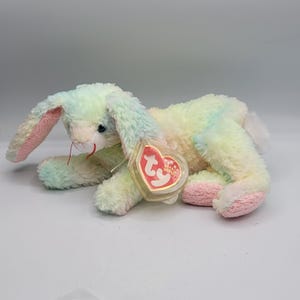 ヴィンテージ TY ビーニーベイビー コットンボール ウサギ ぬいぐるみ