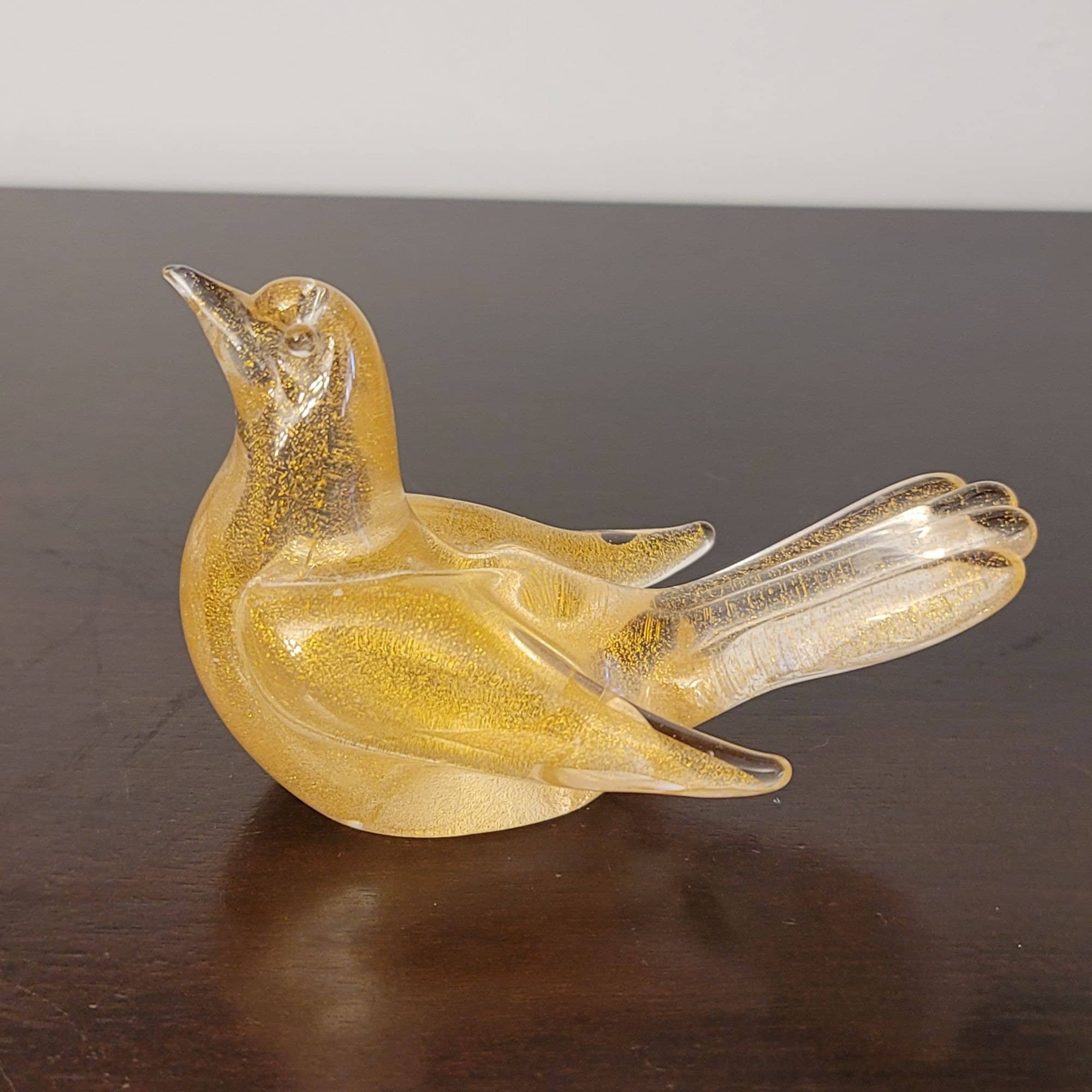 Marcolin ガラス製 鳥のオブジェ Marcolin ガラス製 鳥のオブジェ ガラス インテリア