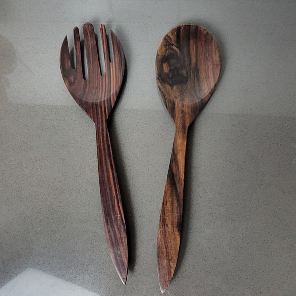 Wooden Kitchen Spoons Wood Teak Salad Spoon