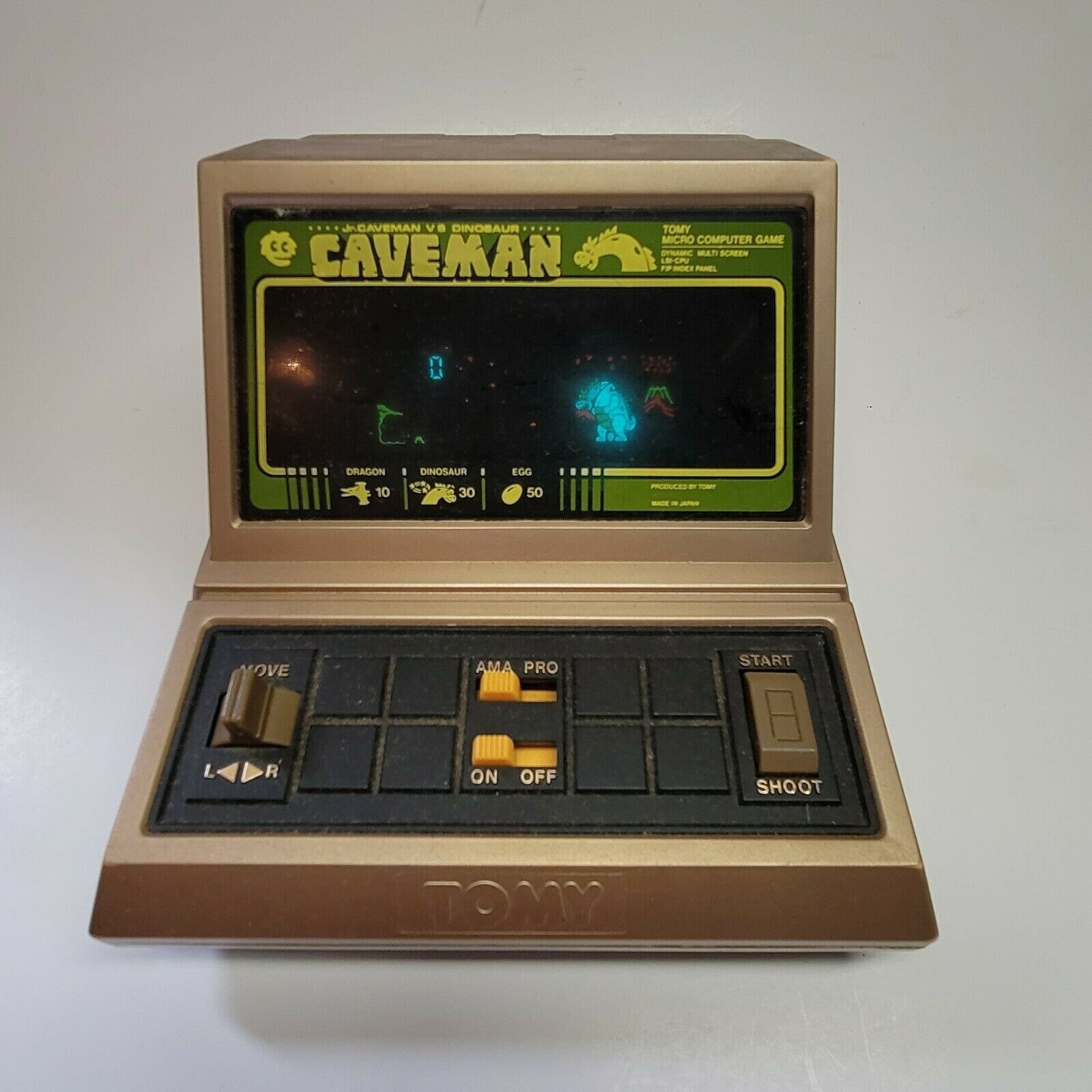 Tomy caveman cheap electronic game