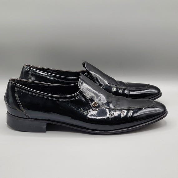 Florsheim Mens Dress Shoe 9B Black Slip on Loafer Tuxedo - Etsy Florsheim Mens Dress Shoe 9B Black Slip on Loafer Tuxedo - Etsy