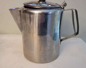 Tea Pot Stove Top Made in Korea  Stainless Steel 8 Cups Commercial Coffee Teapots