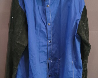 Great 1970s Leather Suede Tillman Welding Cropped Bolero