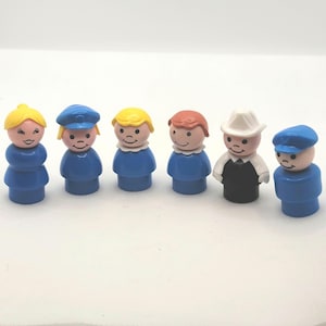 Vintage Fisher Price Character Toys