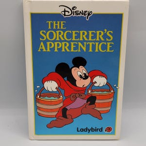 Vintage Kinderbuch Der Zauberlehrling Walt Disney Micky Maus