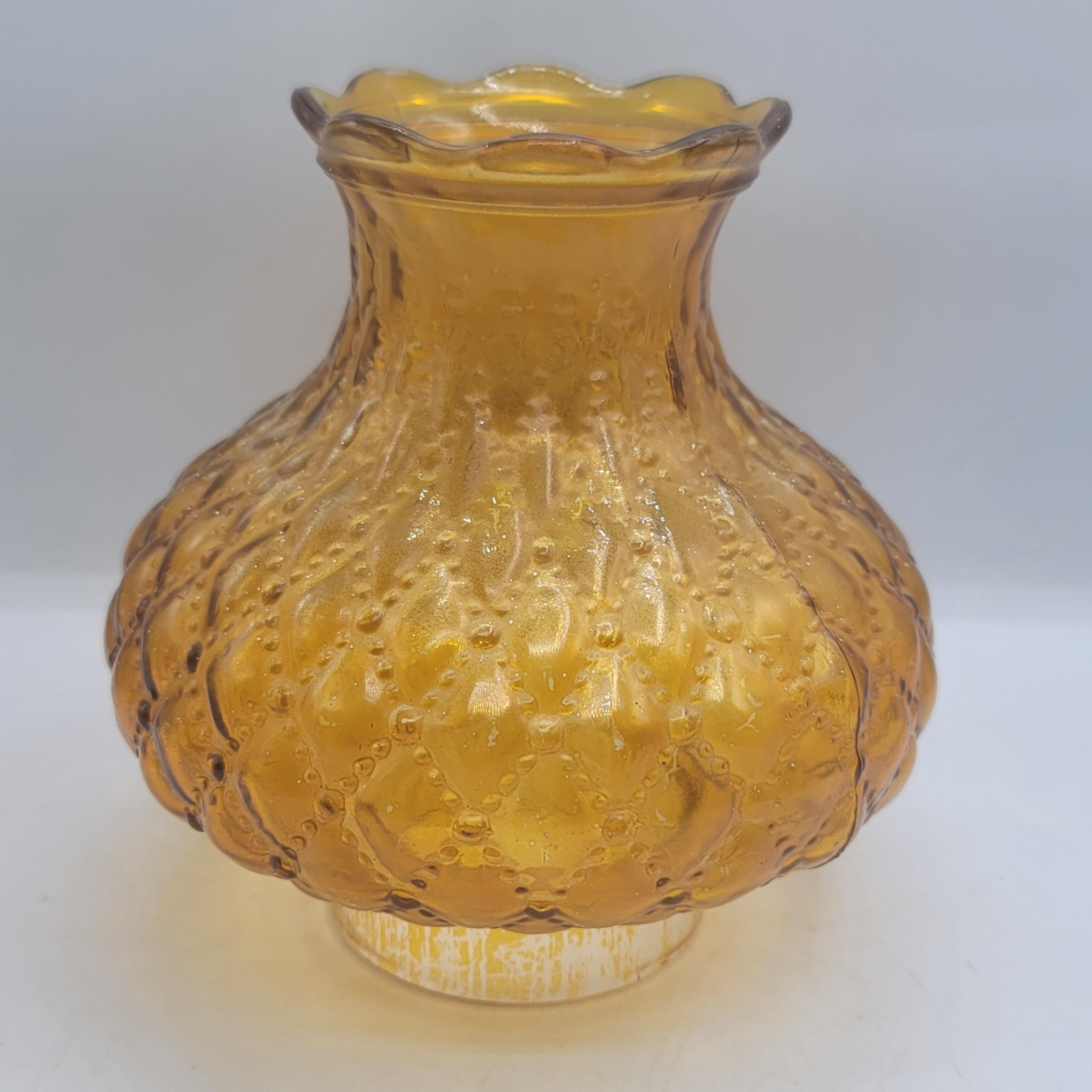Amber Hurricane Lamp Quilted - Etsy