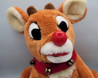 ルドルフ 赤鼻のトナカイ ぬいぐるみ クリスマス　デコレーション　冬 赤鼻のトナカイ ルドルフ ぬいぐるみ 15インチ おもちゃ クリスマス