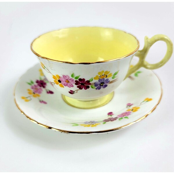 Delphine Teacup and Saucer