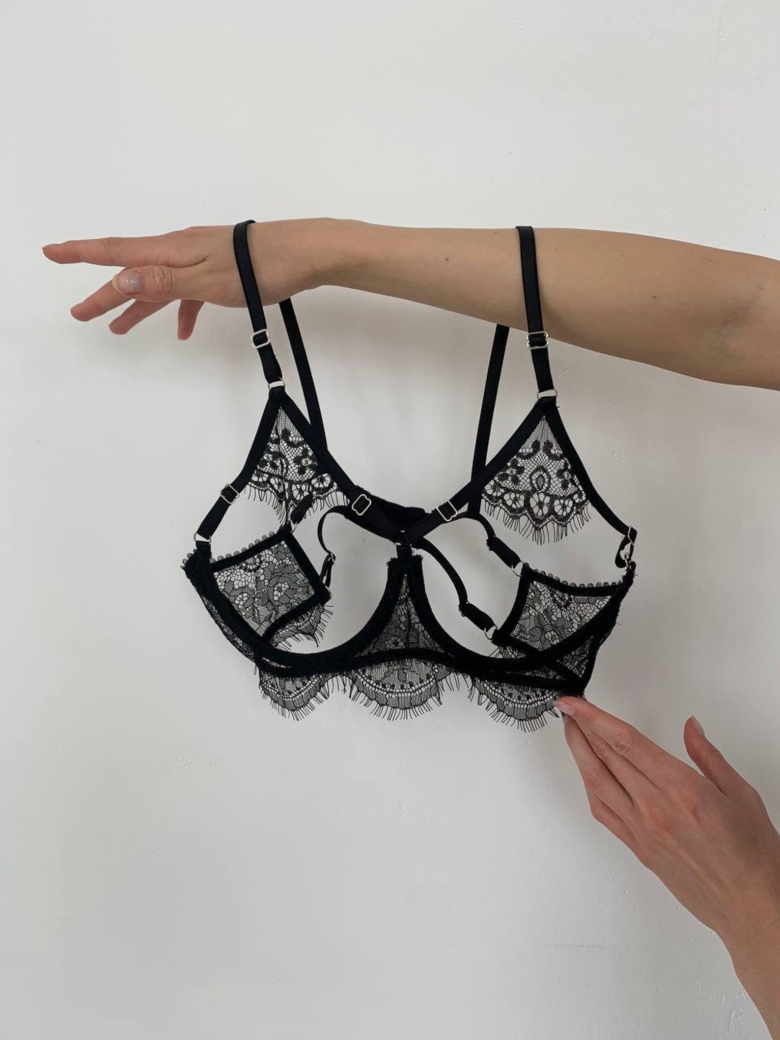 Open Cup Bra No Cup Bra Shelf Bra Underwire Bra, Erotic Lingerie Gift