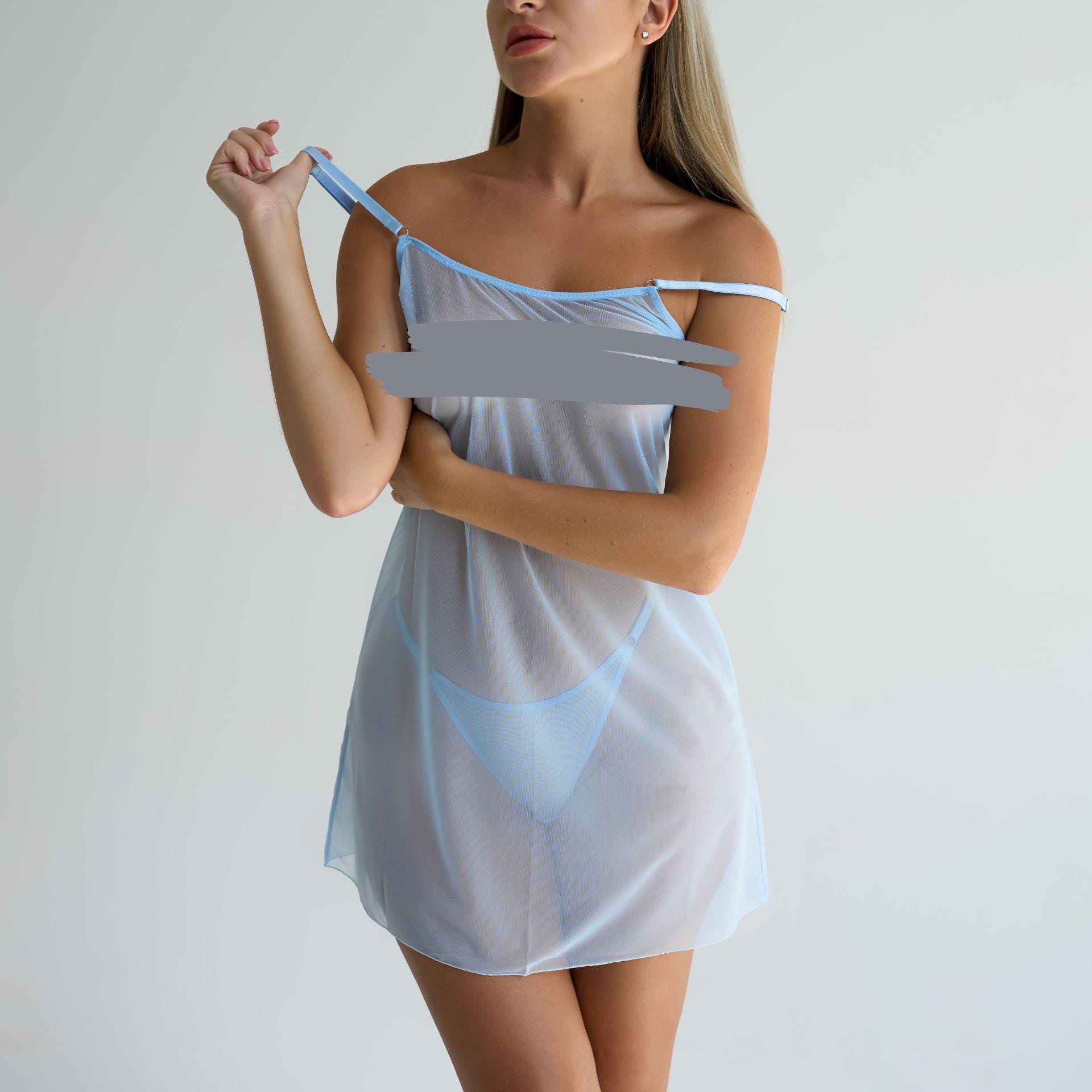 Robe de nuit transparente France