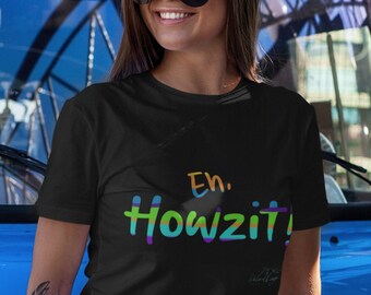 Eh, Howzit! Hawaiian Dakine style sayings T-shirt,  Hawaiian Pidgin English Tees,  Local Hawaiian slang