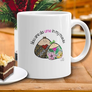 You Are Da Ume In My Musubi Sweetheart couple Hawaiian Pidgin Dakine expressions by Da Local Lingo