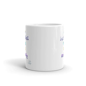I’m Jus’ Here for Da Grindz, funny Hawaiian Pidgin Dakine sayings by Da Local Lingo on 11 ounce quality mug bild 3