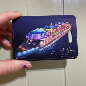 Personalisierte Kreuzfahrtetiketten / Gepäckanhänger - Marella, Entdecker, Ikone der Meere, Arvia, etc