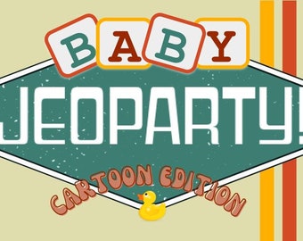 New Look! Virtual Baby Shower Game - Cartoon Edition!