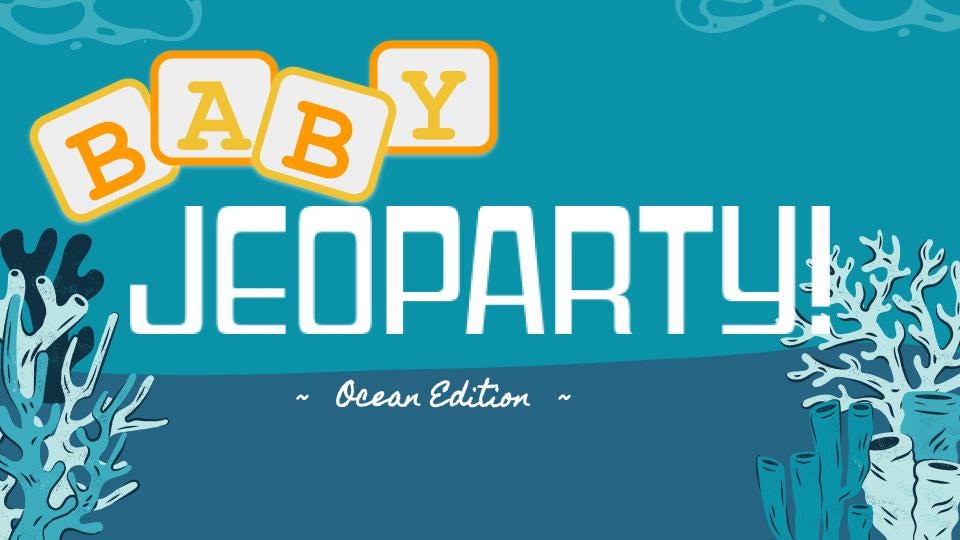 New Look Virtual Baby Shower Game Ocean Edition Etsy
