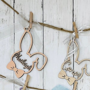Easter basket name tags