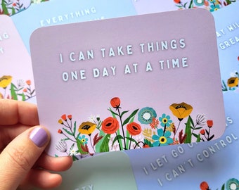 Encouragement Cards, Affirmation Cards for Adults and Teens