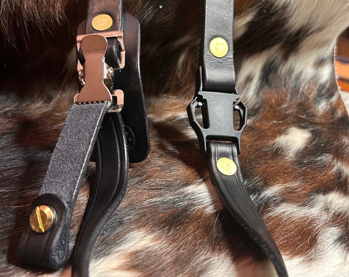 Leather Firefighter Chin Strap