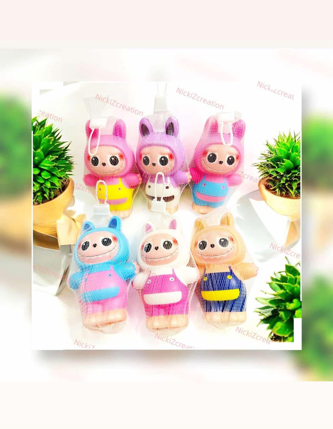 Cute Bubu Monster Squishy| Stress Relief Labubu Toy - Etsy