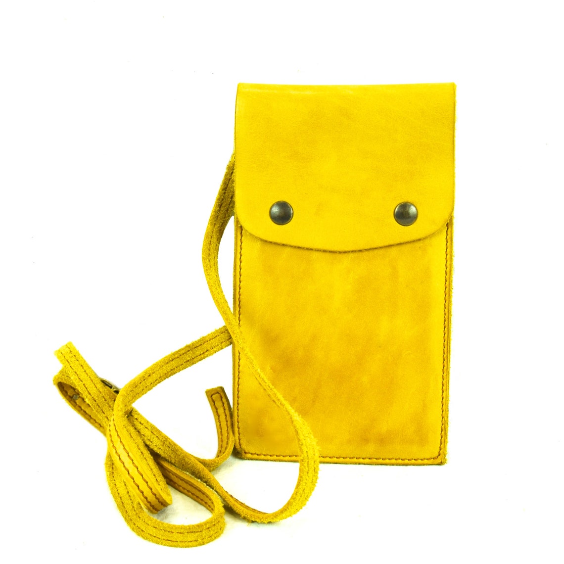 Leather Crossbody Phone Wallet Phone Purse Smart Phone Bag Etsy UK