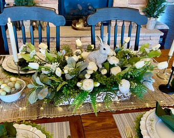 Spring floral center piece.