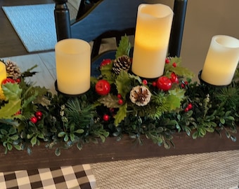 Festive table runner