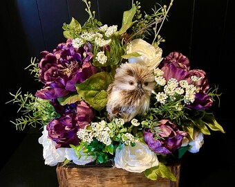 10x10 handmade floral arrangement. You pick the color scheme and I’ll create a beautiful centerpiece for your table or mantle.