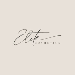 Vorgefertigtes Logo-Design, Text-Logo, Elegantes Logo, Signatur-Logo, Handgeschriebenes Logo, Beauty-Logo, Modernes Logo, Blog-Logo, Kalligraphie-Logo, Name