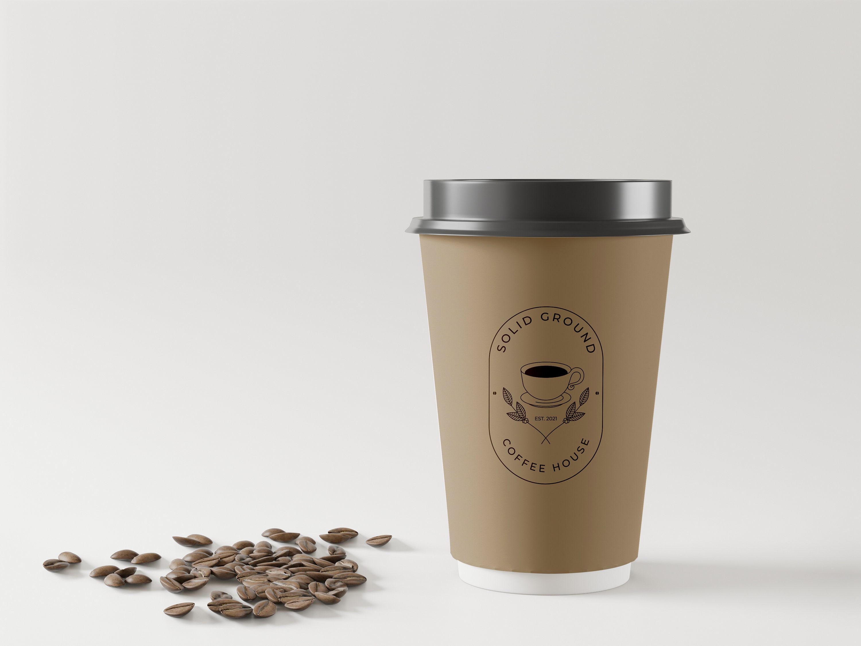 Premade Coffee Shop Logo Premade Business Card Design Coffee Etsy