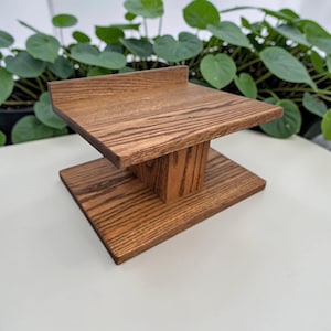 Speaker Stand Custom Made   solid oak. 11"x11"