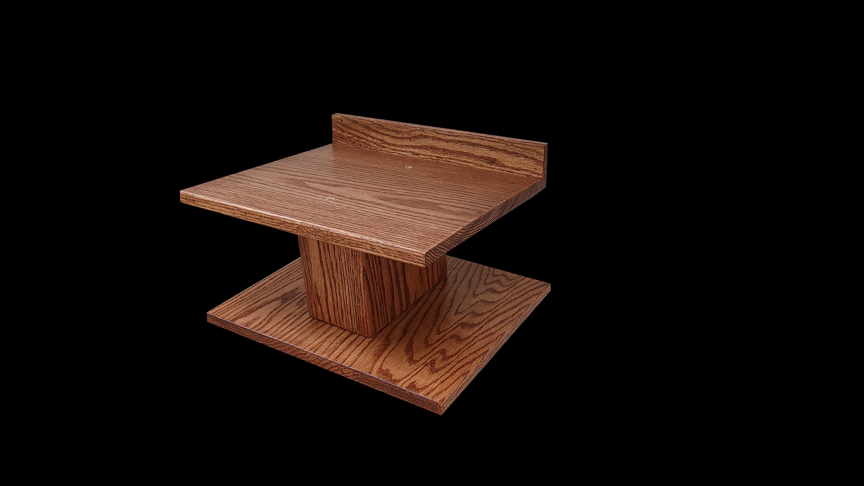 Speaker Stand Custom Made  14" solid Oak.
