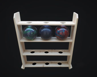 2 PACK Bowling Ball Black Plastic Display Cups 
