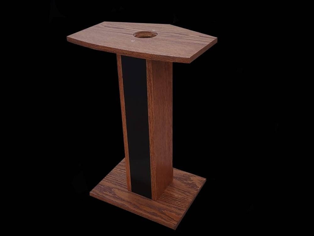 Bose 901 Custom Made 24" High Heavy Duty Speaker Stands SOLID OAK.
