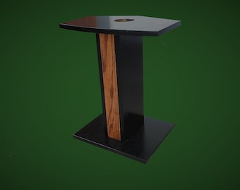 Bose 901 Custom Made 18" High Heavy Duty Speaker Stands SOLID OAK.