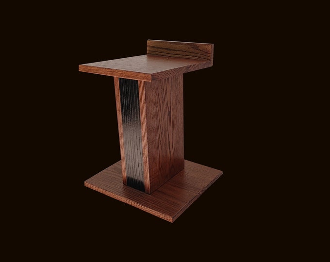 Speaker Stand Custom Made 15" Solid oak.