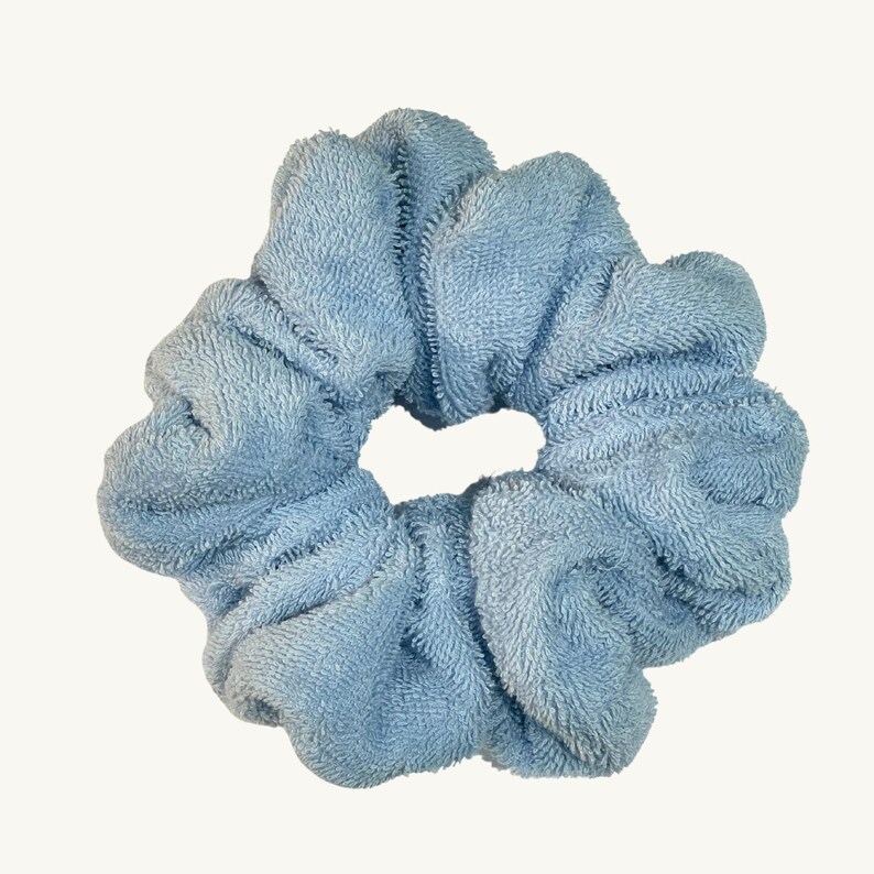 Towel Scrunchies Spa Day XXL Wet Hair Scrunchy Water Etsy