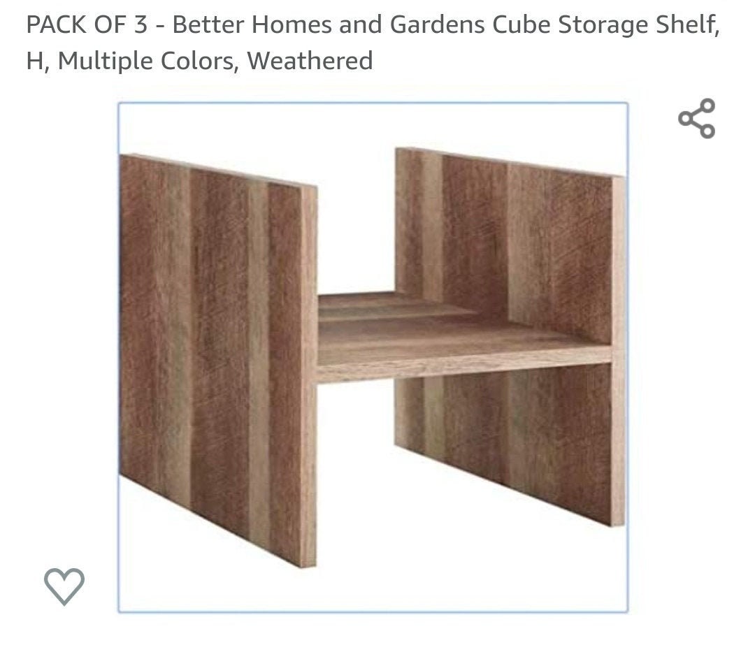 15x15x13.25 storage cube shelf Etsy